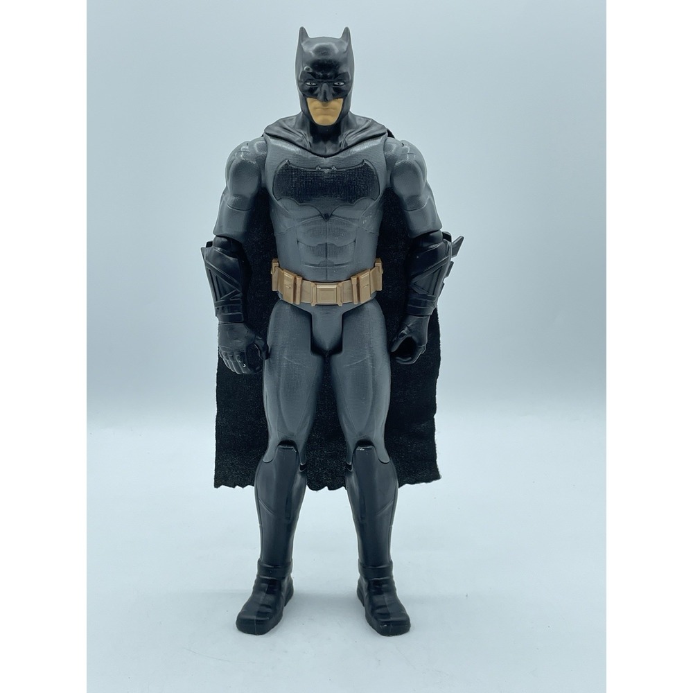 Batman DC Comics Mattel 12" Action Figure 2016 Black Cloth Cape